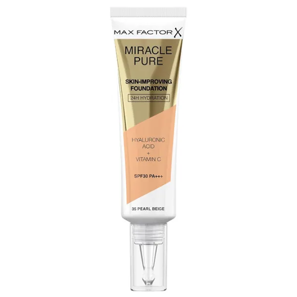 Тональный крем Max Factor Pure Foundation 30 мл / Pearl Beige photo 1 Тональный крем Max Factor Pure Foundation 30 мл / Pearl Beige photo 1