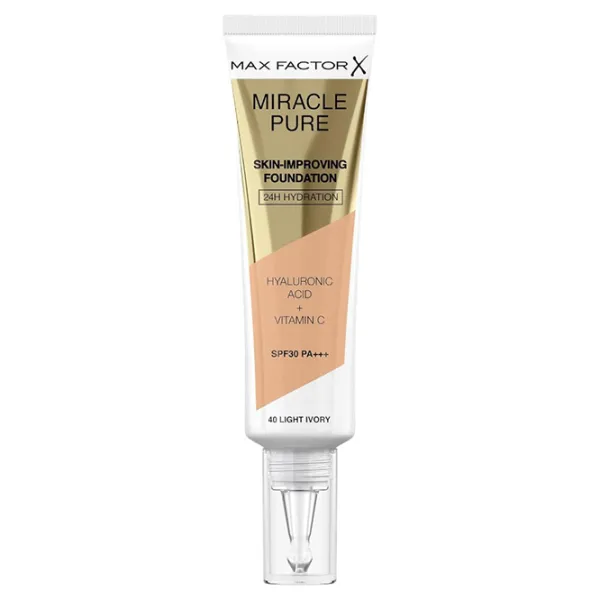 Тональный крем Max Factor Pure Foundation 30 мл / Light Ivory photo 1