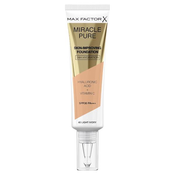 Тональный крем Max Factor Pure Foundation 30 мл / Light Ivory photo 1