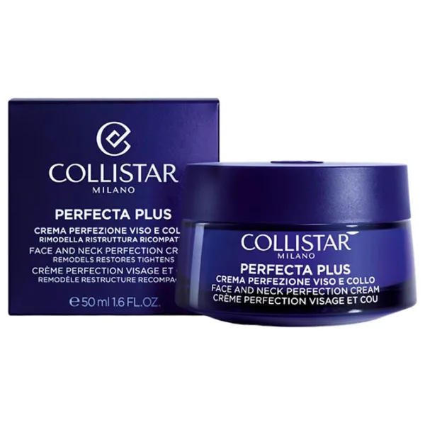 Cremă pentru față Collistar Face and Neck Perfection Cream  Toate tipurile / 50 ml photo 2 Cremă pentru față Collistar Face and Neck Perfection Cream  Toate tipurile / 50 ml photo 2