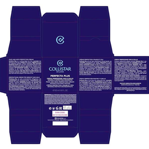 Cremă pentru față Collistar Face and Neck Perfection Cream  Toate tipurile / 50 ml photo 3 Cremă pentru față Collistar Face and Neck Perfection Cream  Toate tipurile / 50 ml photo 3