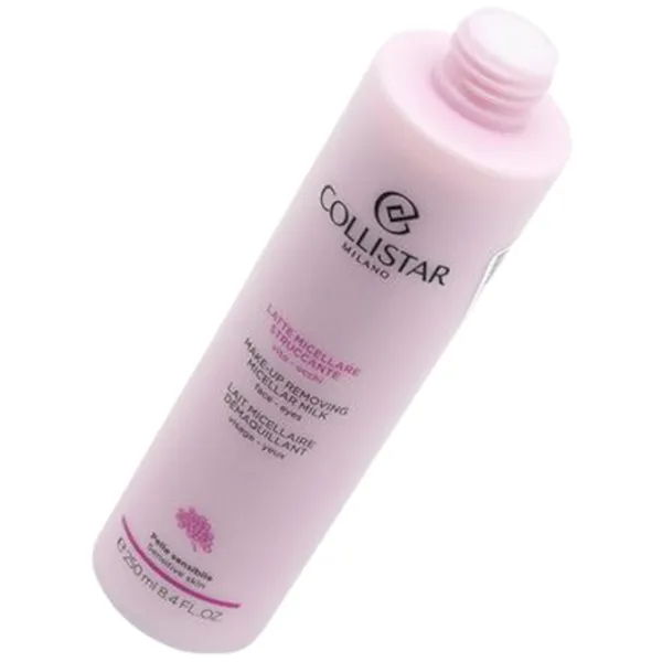 Loțiune demachiantă pentru ochi Collistar Micellar milk Demachiant / 250 ml photo 2 Loțiune demachiantă pentru ochi Collistar Micellar milk Demachiant / 250 ml photo 2