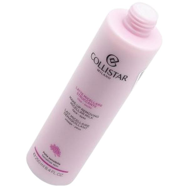 Loțiune demachiantă pentru ochi Collistar Micellar milk Demachiant / 250 ml photo 2 Loțiune demachiantă pentru ochi Collistar Micellar milk Demachiant / 250 ml photo 2
