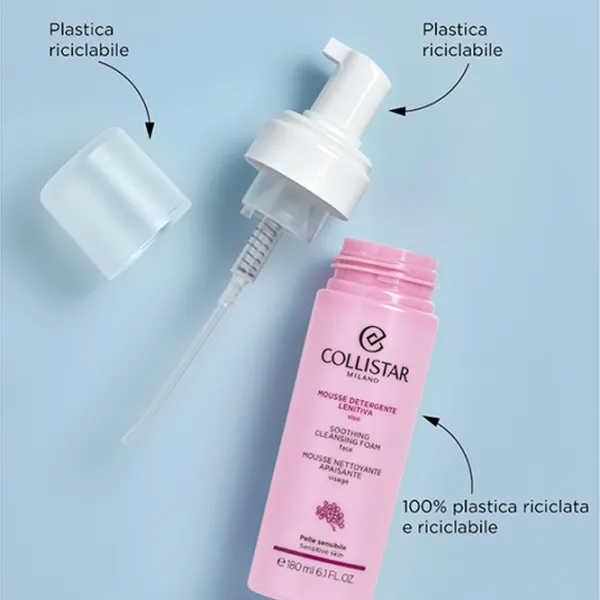 Loțiune demachiantă pentru ochi Collistar Cleansing foam  Demachiant / 180 ml photo 2