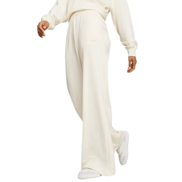 Pantaloni sportivi pentru femei Puma Classics Relaxed Sweatpants Tr XL / Beige photo 2