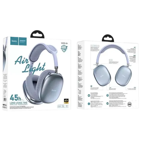 Наушники Hoco W35 Air Триумф Синий Беспроводные/ Персональный photo 3 Наушники Hoco W35 Air Триумф Синий Беспроводные/ Персональный photo 3