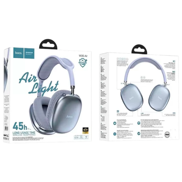 Наушники Hoco W35 Air Триумф Синий Беспроводные/ Персональный photo 3 Наушники Hoco W35 Air Триумф Синий Беспроводные/ Персональный photo 3
