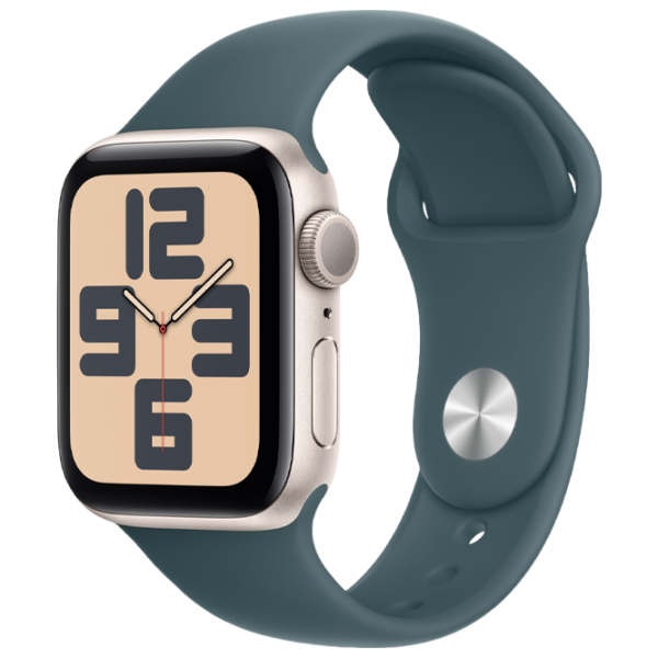 Умные часы Apple Watch SE 2024  1.57" / 44 мм / Starlight - Зеленое озеро / MXEW3QI/A photo 1