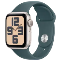 Умные часы Apple Watch SE 2024  1.57" / 44 мм / Starlight - Зеленое озеро / MXEW3QI/A