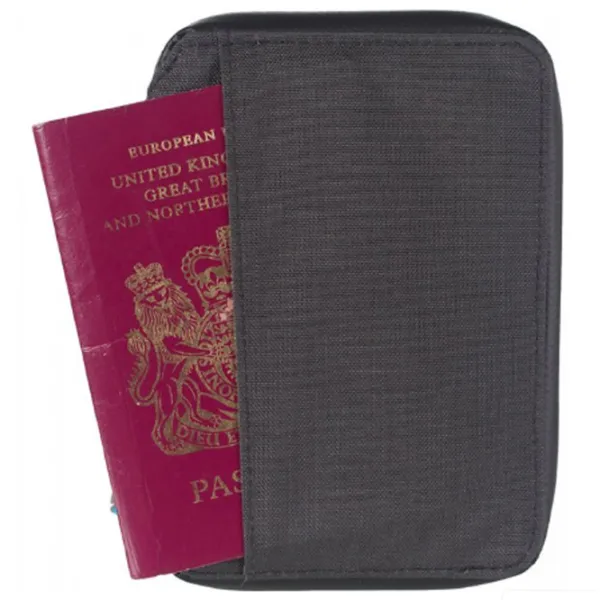 Кошелек унисекс Lifeventure RFID Mini Travel Nailon / Серый photo 2 Кошелек унисекс Lifeventure RFID Mini Travel Nailon / Серый photo 2