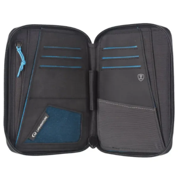 Кошелек унисекс Lifeventure RFID Mini Travel Nailon / Серый photo 3 Кошелек унисекс Lifeventure RFID Mini Travel Nailon / Серый photo 3