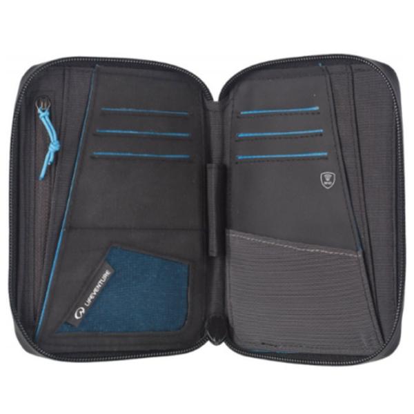 Кошелек унисекс Lifeventure RFID Mini Travel Nailon / Серый photo 3 Кошелек унисекс Lifeventure RFID Mini Travel Nailon / Серый photo 3