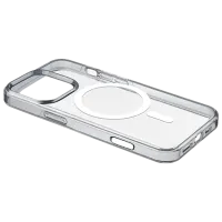 Husă pentru smartphone Apple iPhone 16 Pro Max Cellularline / MagSafe Back / TPU / White Transparent