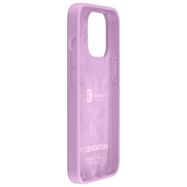 Husă pentru smartphone Apple iPhone 16 Pro Cellularline / Back / Silicon / Pink photo 3