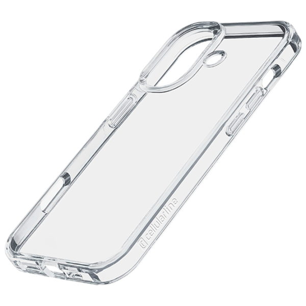 Husă pentru smartphone Apple iPhone 16 Cellularline / Back / TPU / Transparent photo 1
