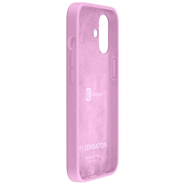 Чехол для смартфона Apple iPhone 16 Cellularline / Back / Силикон / Розовый photo 3