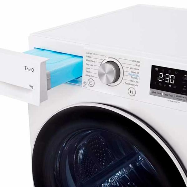 Mașină de uscat rufe LG RH90V9AV4N 9 kg/ White photo 7