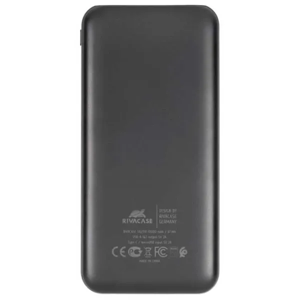 Power Bank RivaCase VA2031 10000 mAh/ Black photo 5