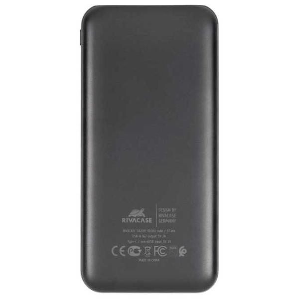 Power Bank RivaCase VA2031 10000 mAh/ Black photo 5
