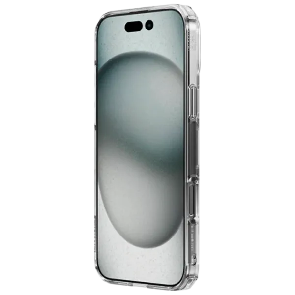 Husă pentru smartphone Apple iPhone 16 Plus Nillkin / Back / TPU/PC / White Transparent photo 3