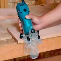 Maşina de frezat Makita 3708 440 W / Blue photo 4