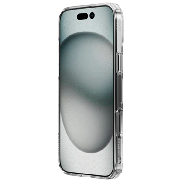 Husă pentru smartphone Apple iPhone 16 Nillkin / Back / TPU/PC / White Transparent photo 3