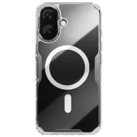 Husă pentru smartphone Apple iPhone 16 Plus Nillkin / MagSafe Back / TPU/PC / White Transparent