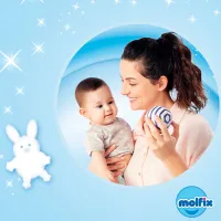 Scutece pentru copii Molfix Mini 2 3 - 6 kg / 58 buc. photo 2