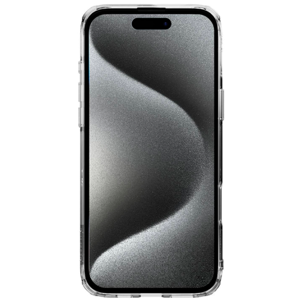 Husă pentru smartphone Apple iPhone 16 Pro Max Nillkin / Back / TPU/PC / White Transparent photo 5