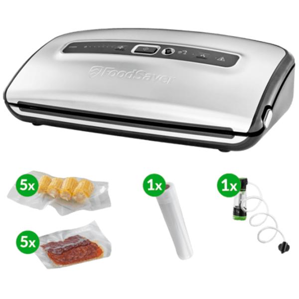 Вакуумный упаковщик FoodSaver FFS016X-01 / Серебряный photo 3