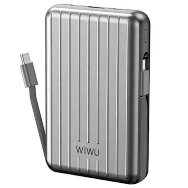 Power Bank WIWU PP03 10000 mAh/ Silver photo 3