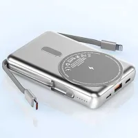 Power Bank WIWU PP03 10000 mAh/ Silver photo 4