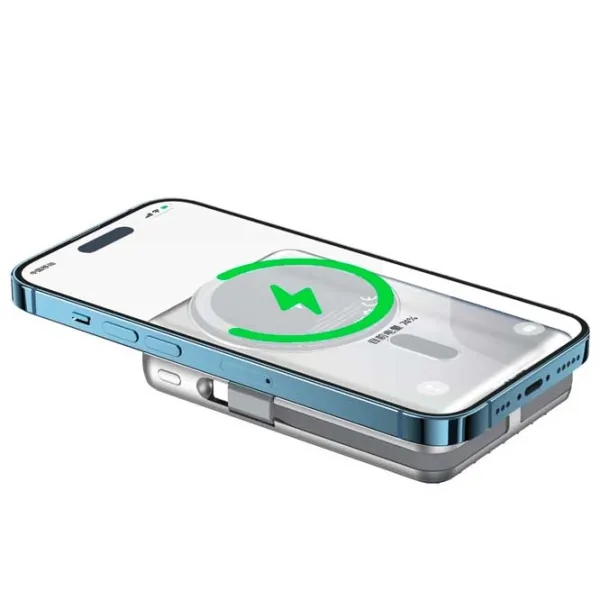 Power Bank WIWU PP03 10000 mAh/ Silver photo 5