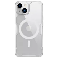 Husă pentru smartphone Apple iPhone 14 Nillkin / MagSafe Back / TPU/PC / White Transparent