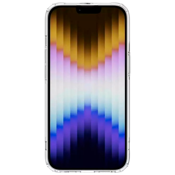 Husă pentru smartphone Apple iPhone 14 Nillkin / MagSafe Back / TPU/PC / White Transparent photo 2