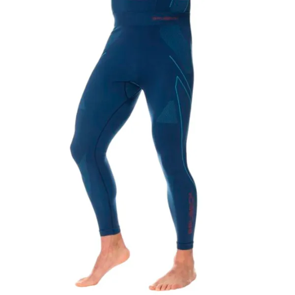 Pantalon termic pentru bărbați Brubeck le11840a M / Blue photo 1