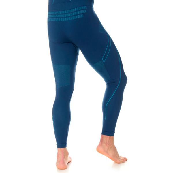 Pantalon termic pentru bărbați Brubeck le11840a M / Blue photo 2
