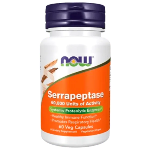 Vitamine și minerale Now Foods SERRAPEPTASE (733739029737) 60 photo 1 Vitamine și minerale Now Foods SERRAPEPTASE (733739029737) 60 photo 1