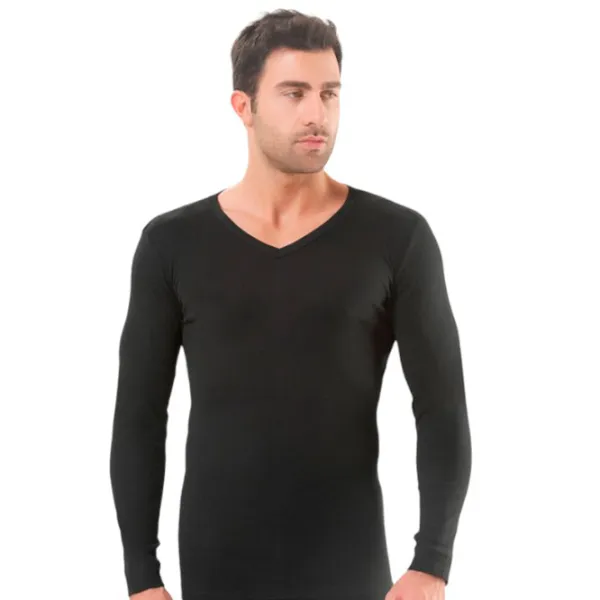 Tricou termo pentru bărbați Oztas 1007 M / Black photo 1