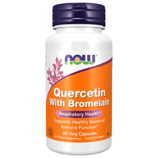 Витамины и минералы Now Foods Quercetin With Bromelain (733739030917) 60 photo 1 Витамины и минералы Now Foods Quercetin With Bromelain (733739030917) 60 photo 1