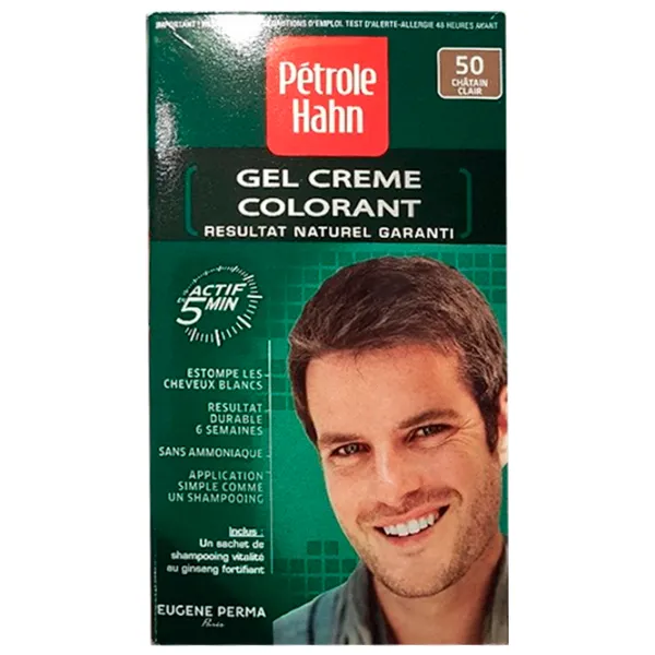 Vopsea de păr Eugene Perma Pétrole Hahn 22284 Cod culoare: 50, 90 ml  photo 1 Vopsea de păr Eugene Perma Pétrole Hahn 22284 Cod culoare: 50, 90 ml  photo 1