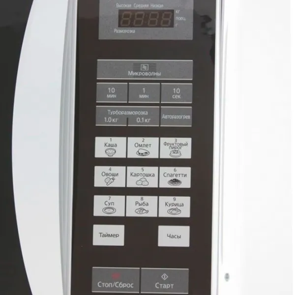 Микроволновая печь Panasonic NN-ST342WZPE Отдельно стоящий / 800 Вт / Белый photo 4