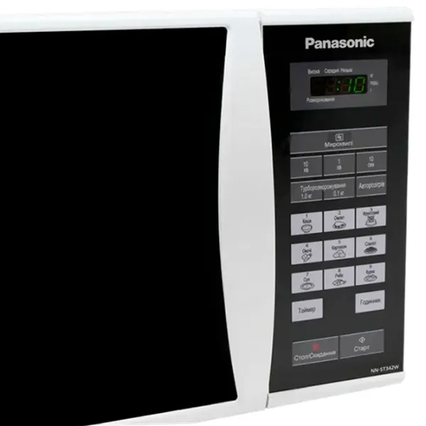 Микроволновая печь Panasonic NN-ST342WZPE Отдельно стоящий / 800 Вт / Белый photo 6