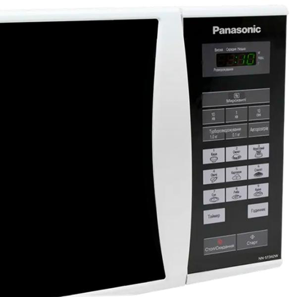 Микроволновая печь Panasonic NN-ST342WZPE Отдельно стоящий / 800 Вт / Белый photo 6