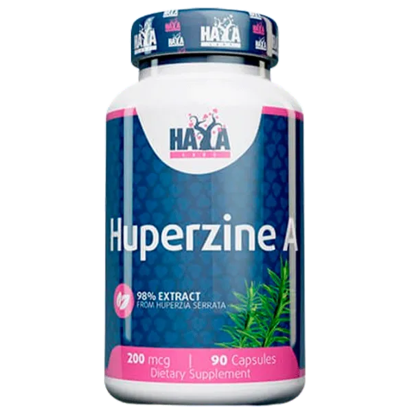 Vitamine și minerale Haya Labs Huperzine (854822007552) 90 capsule photo 1 Vitamine și minerale Haya Labs Huperzine (854822007552) 90 capsule photo 1