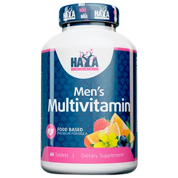Vitamine și minerale Haya Labs Food Based Men's Multi (854822007637) 60 photo 1