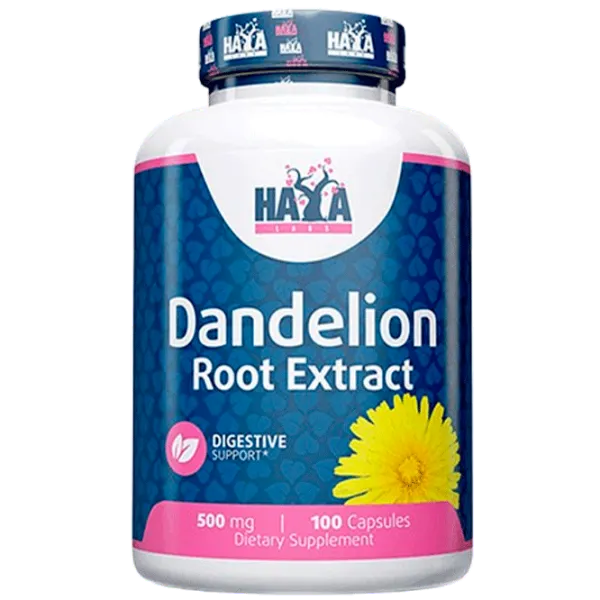 Vitamine și minerale Haya Labs Dandelion Root Extract (858047007199) 100 capsule photo 1 Vitamine și minerale Haya Labs Dandelion Root Extract (858047007199) 100 capsule photo 1