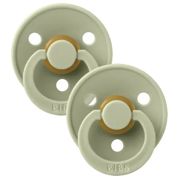 Соска круглая Bibs Colour 110281  Унисекс / 0 месяцев - 6 месяцев / Латекс / Зеленый photo 2
