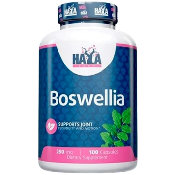 Витамины и минералы Haya Labs Boswellia (854822007576) 100 капсул photo 1 Витамины и минералы Haya Labs Boswellia (854822007576) 100 капсул photo 1