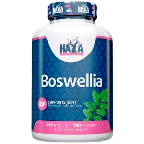 Витамины и минералы Haya Labs Boswellia (854822007576) 100 капсул photo 1 Витамины и минералы Haya Labs Boswellia (854822007576) 100 капсул photo 1